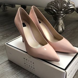 WHITE HOUSE BLACK MARKET OLIVIA WINTER BLUSH Sz9.5